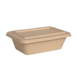 Bagasse Rectangle Food Container